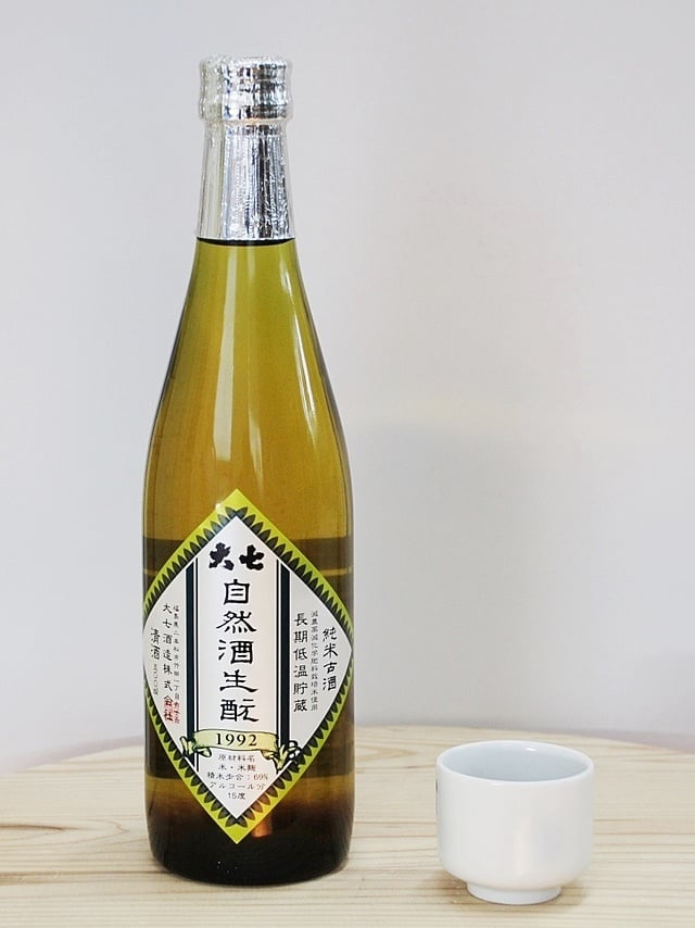 大七　自然酒生酛純米1992年（平成4年）　500ml