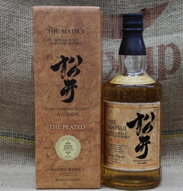 松井酒造　ウィスキーピーテッド　48％　700ml