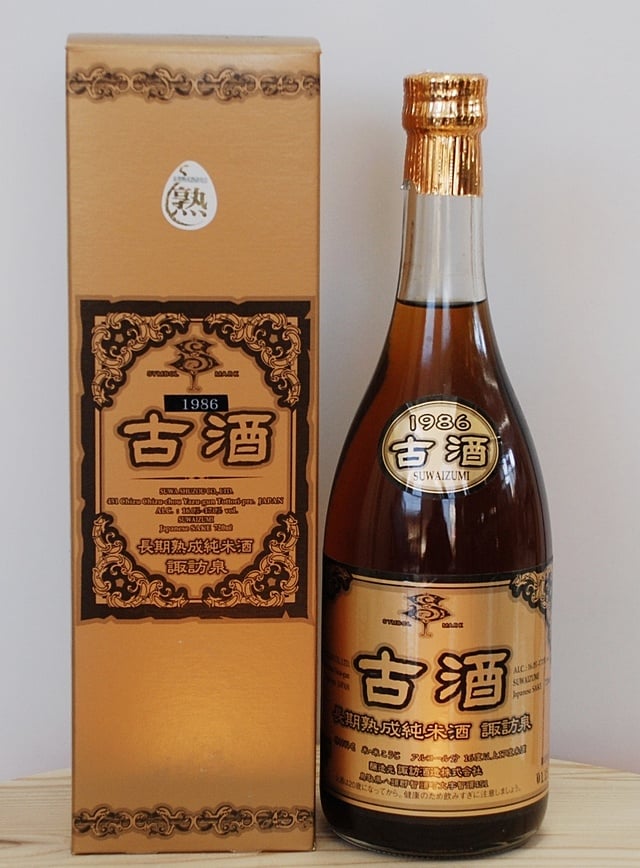 諏訪泉　純米1986年 （昭和61年）　720ml