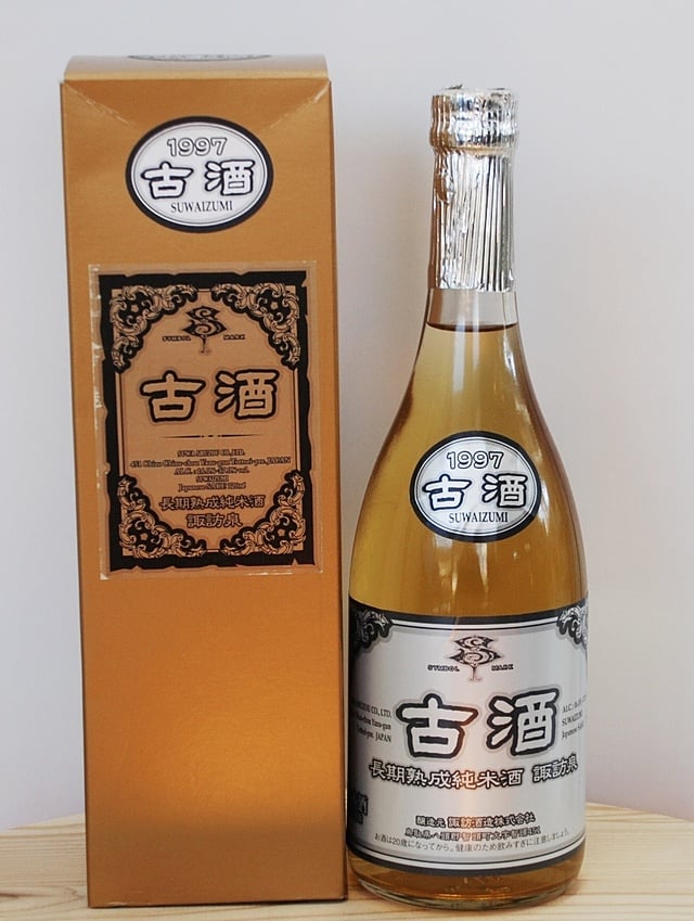 諏訪泉　純米吟醸1997年（平成9年）　720ml