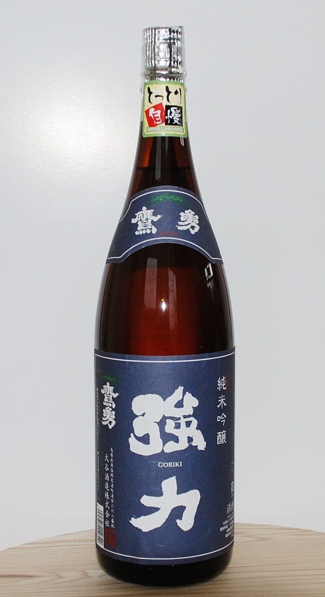 鷹勇　純米吟醸酒 強力 1800ml