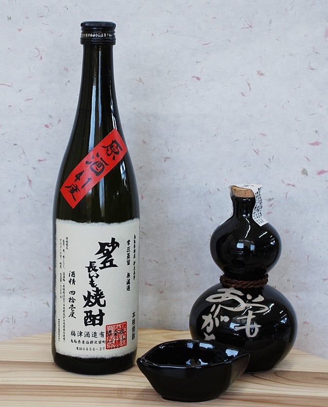 梅津酒造【本格焼酎】砂丘長いも焼酎無ろ過原酒41度　720ml